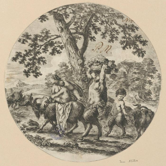 Zug der Satyrfamilie