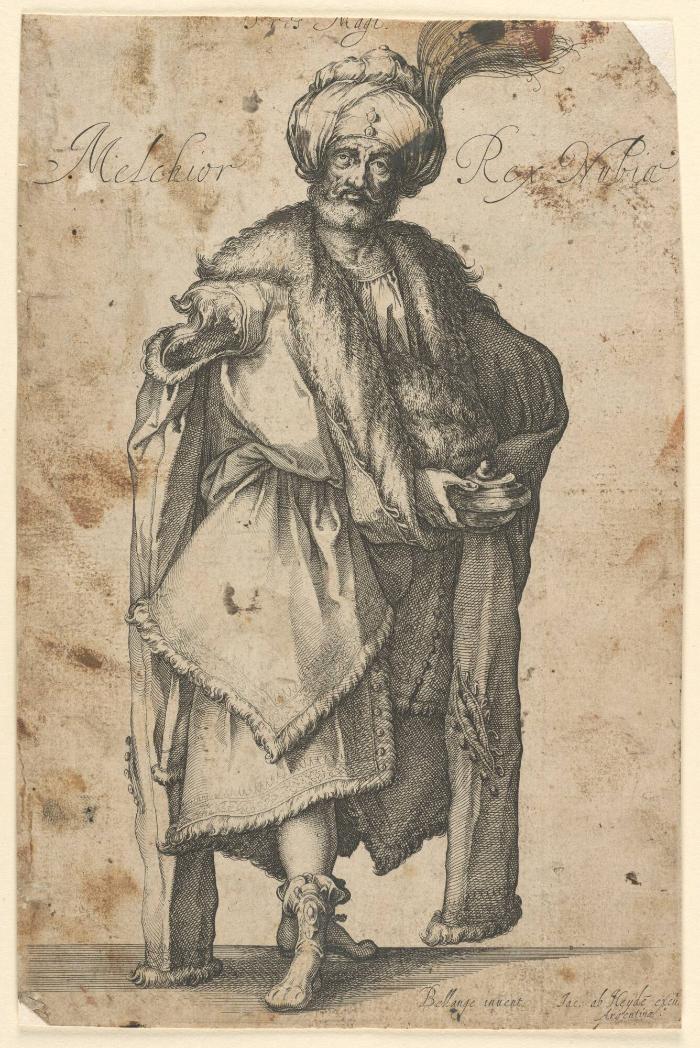 Blatt aus der Serie: Die Heiligen Drei Könige