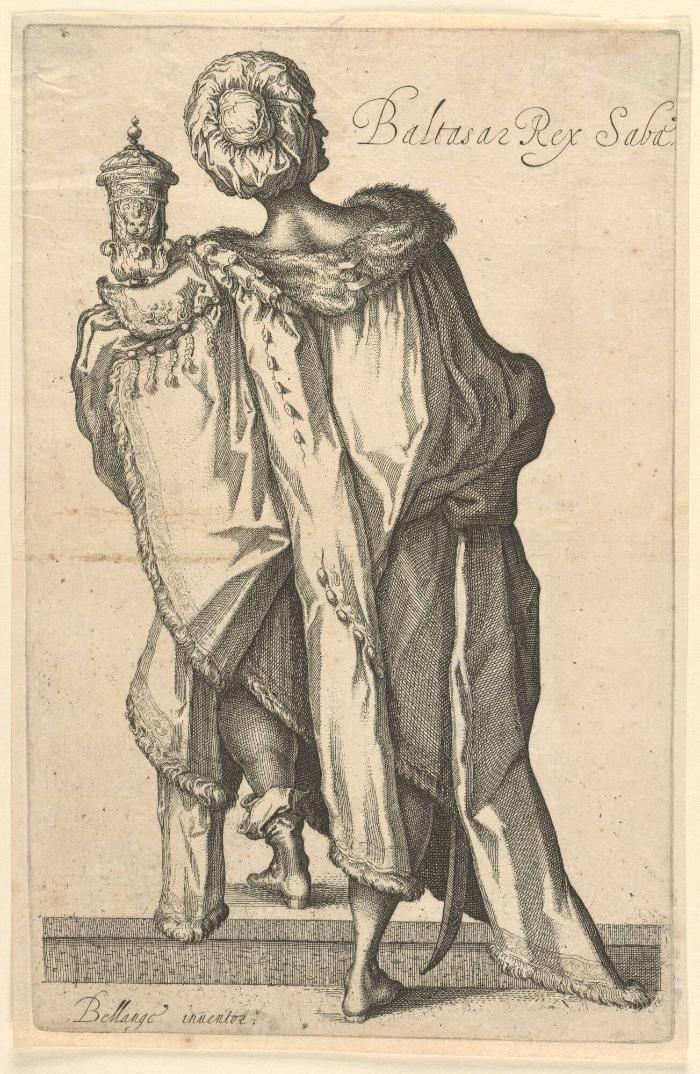 Blatt aus der Serie: Die Heiligen Drei Könige