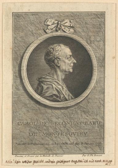 Charles de Secondat, Baron de Montesquieu