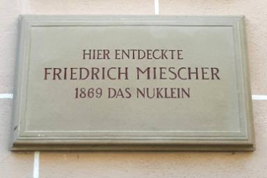 Gedenktafel für Friedrich Miescher