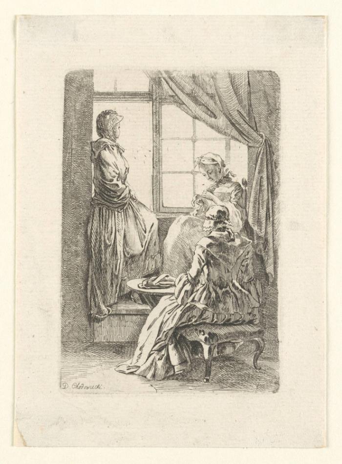 Drei Frauen am Fenster