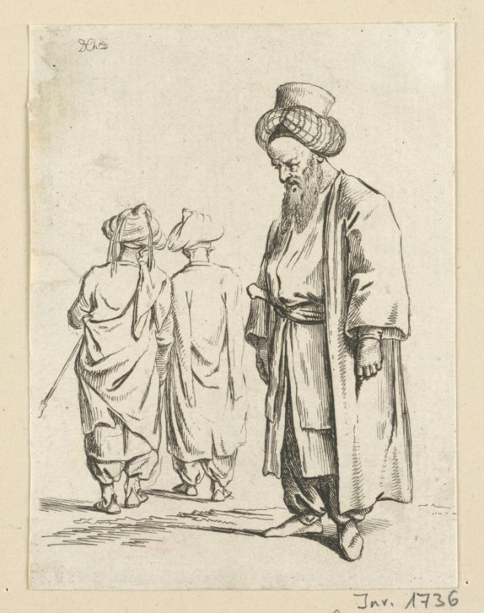 Drei Männer mit Turban