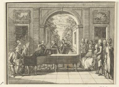 Illustration zu Johann Bernhard Basedows Elementarwerk
