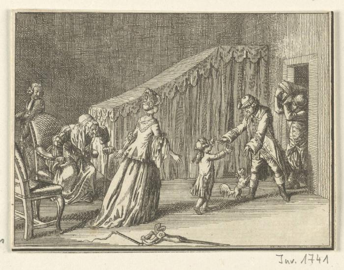 Illustration zu Johann Bernhard Basedows Elementarwerk