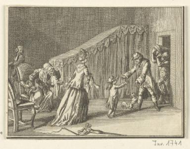 Illustration zu Johann Bernhard Basedows Elementarwerk