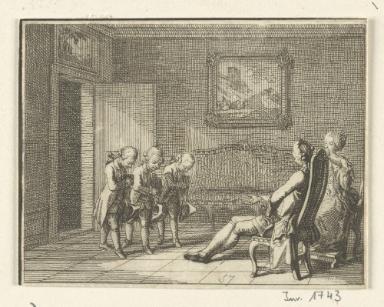 Illustration zu Johann Bernhard Basedows Elementarwerk