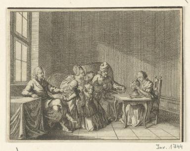 Illustration zu Johann Bernhard Basedows Elementarwerk
