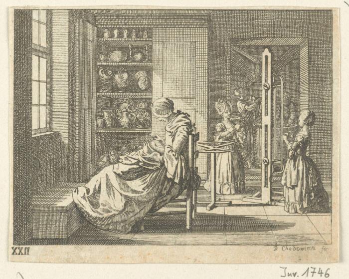 Illustration zu Johann Bernhard Basedows Elementarwerk