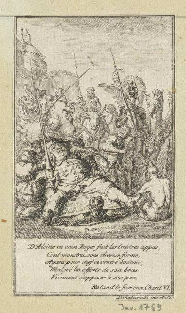 12 Blätter zu Ariosto's rasender Roland