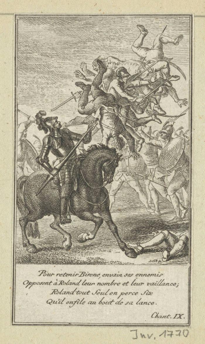 12 Blätter zu Ariosto's rasender Roland