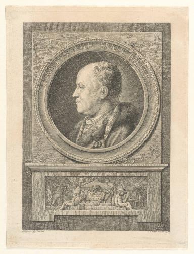 Portrait des Christian Wilhelm Ernst Dietrich