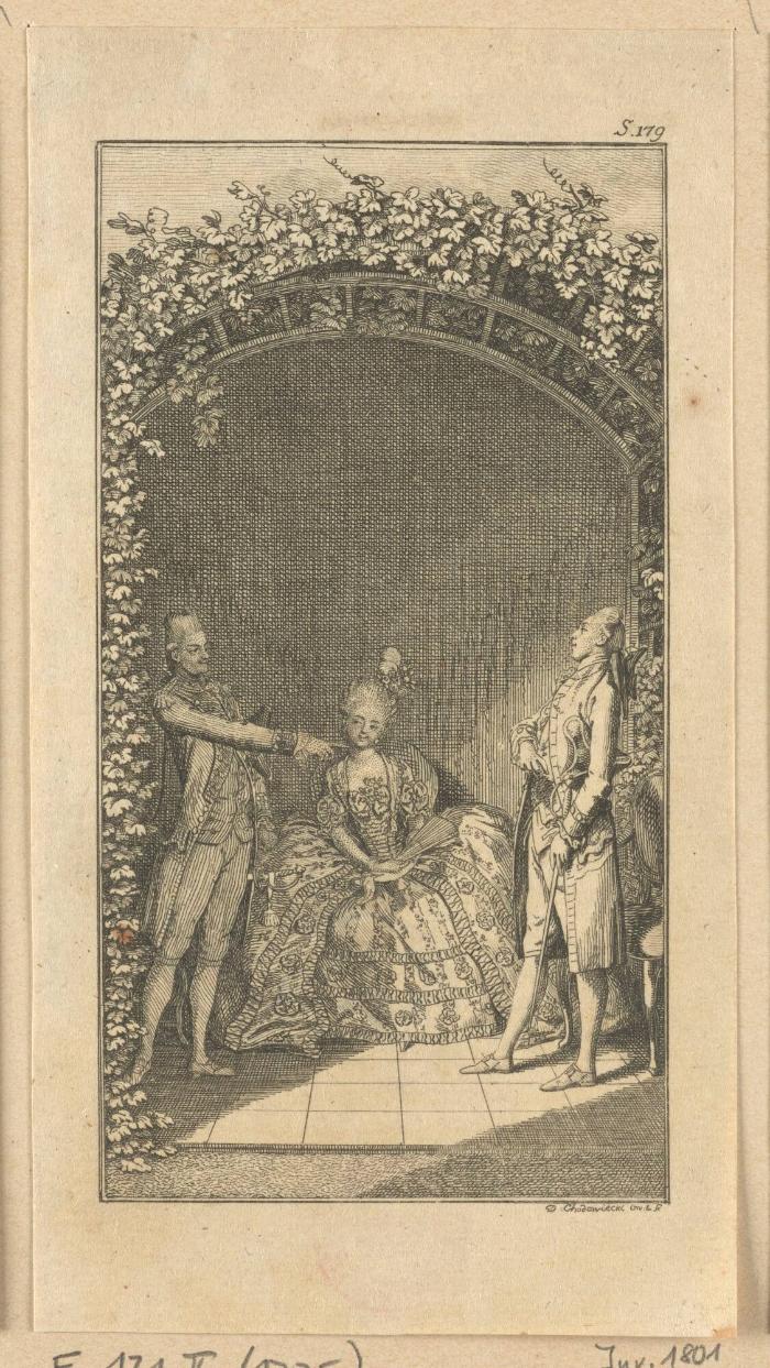 Der Oberst beleidigt Herrn von Säugling