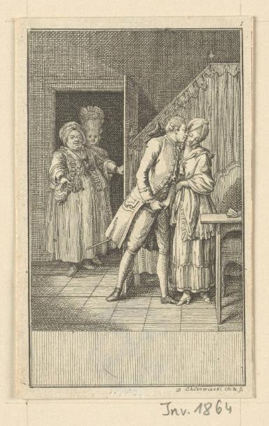 Zu Sophiens Reise von Memel nach Sachsen ( Blatt 1/12)