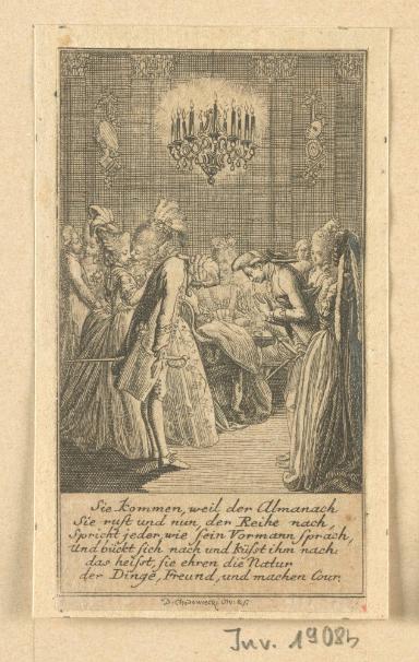 12 Blätter für den Lauenburger genealogischen Kalender 1779 (1/12)