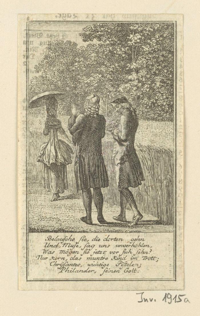 12 Blätter für den Lauenburger genealogischen Kalender 1779 (8/12)