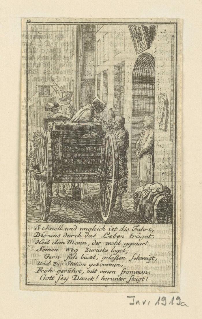 12 Blätter für den Lauenburger genealogischen Kalender 1779 (12/12)