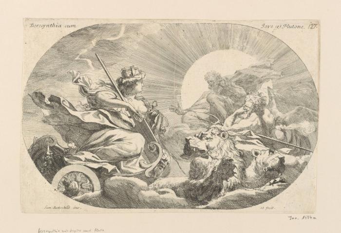 Berecynthia mit Jupiter und Pluto