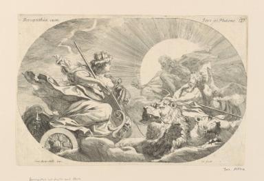 Berecynthia mit Jupiter und Pluto