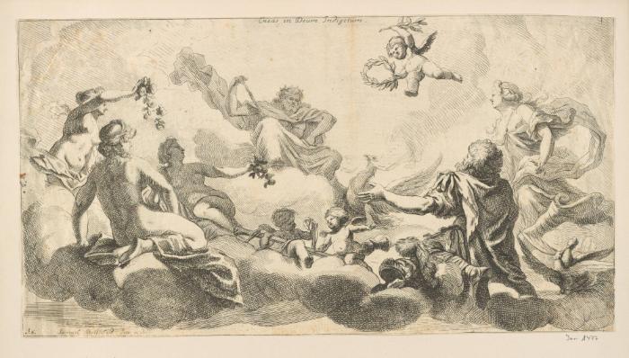 Aeneas im Olymp