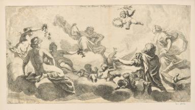 Aeneas im Olymp