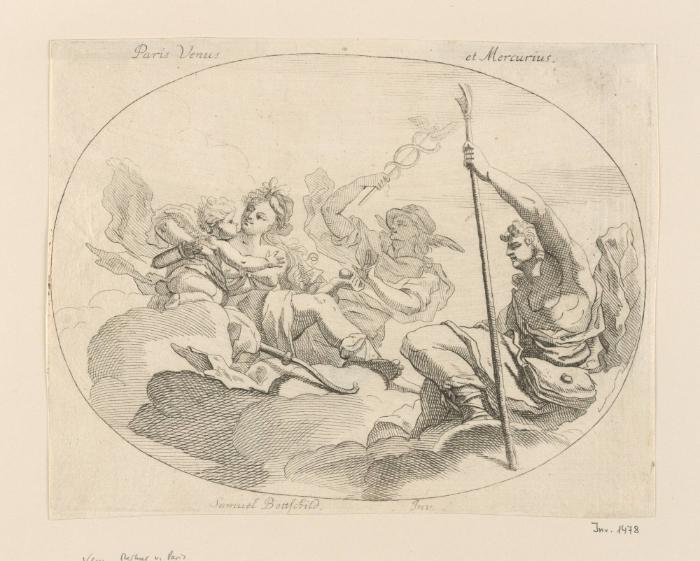 Venus, Merkur und Paris