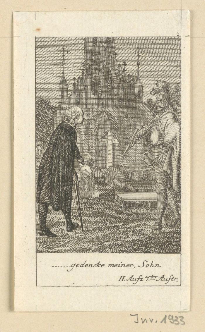 12 Blätter zu Shakespeare's Hamlet (3)
