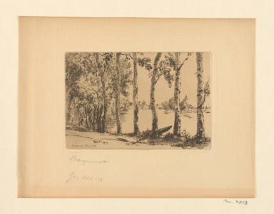 Trembles au bord de la Seine