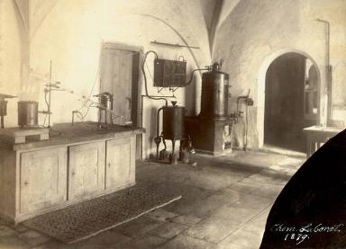 Schlosslabor im Jahr 1879