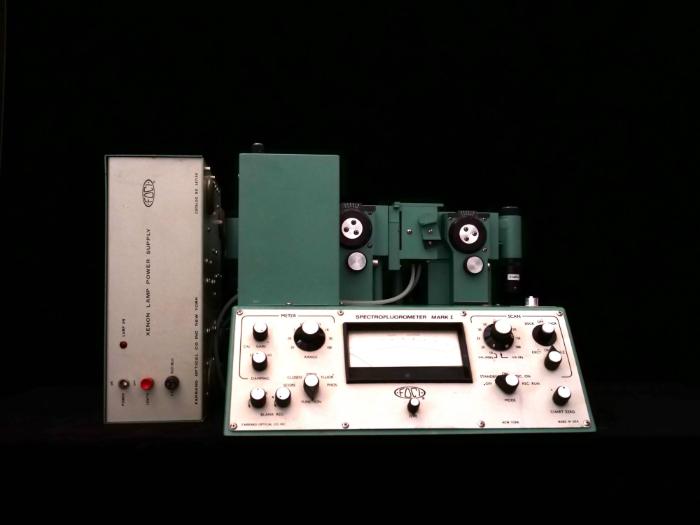 Spectrofluorometer 3.2 AMPS Foci = Farrad optical co. Inc.
