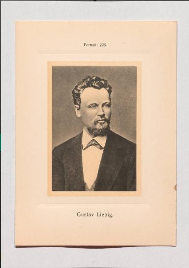 Gustav Liebig aus Adolph Goldbergs Porträt-Sammlung hervorragender Flöten-Virtuosen, Dilettanten und Komponisten