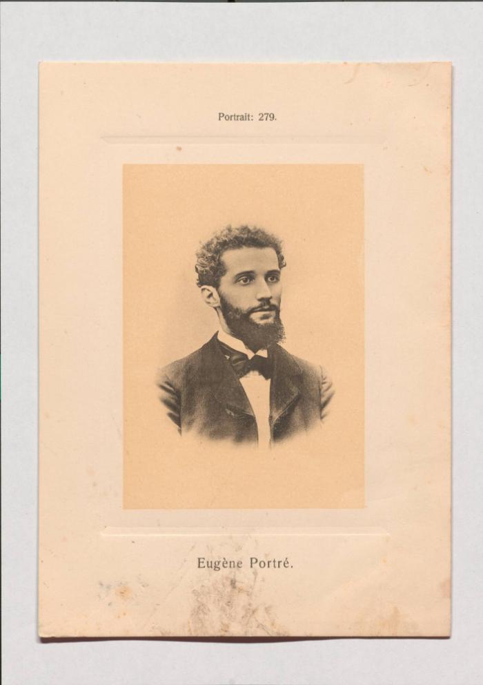 Eugène Portré aus Adolph Goldbergs Porträt-Sammlung hervorragender Flöten-Virtuosen, Dilettanten und Komponisten