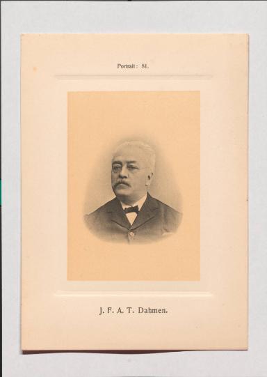 J. F. A. T. Dahmen aus Adolph Goldbergs Porträt-Sammlung hervorragender Flöten-Virtuosen, Dilettanten und Komponisten