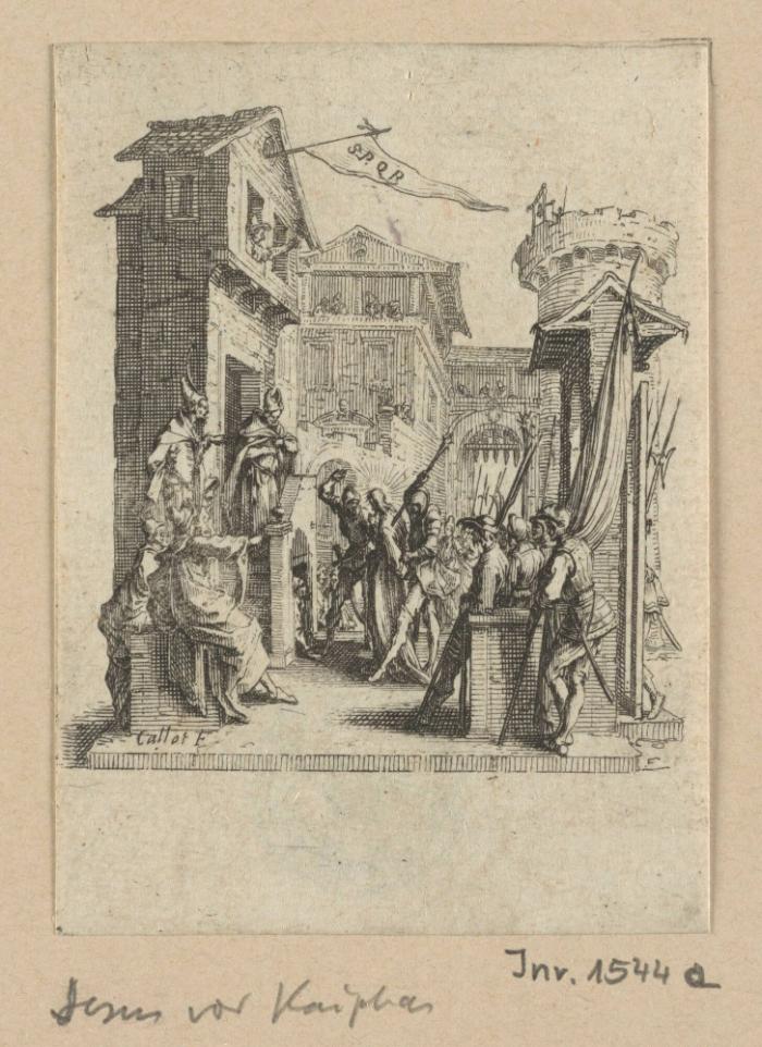 Kleine Passion - Christus vor Kaiphas