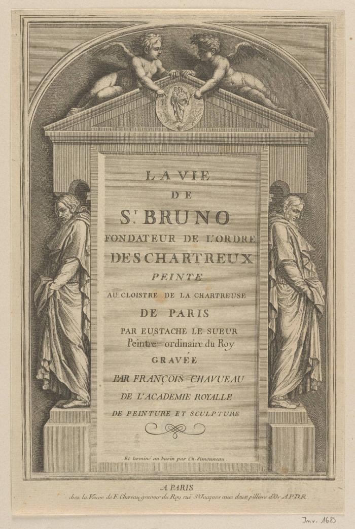 Titelblatt: Das Leben des heiligen Bruno
