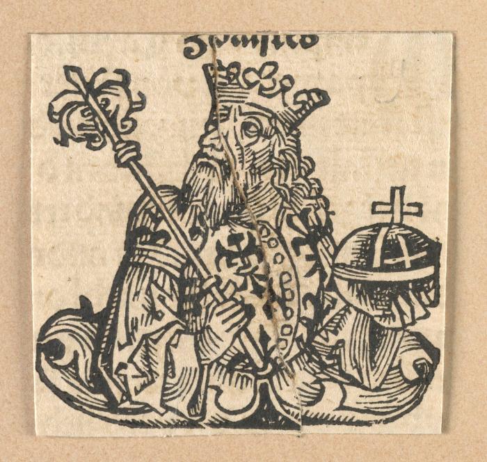 Schedelsche Weltchronik - Herrscherdarstellungen: X