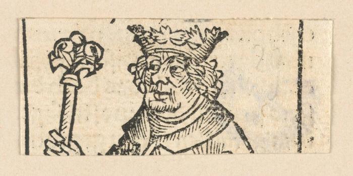 Schedelsche Weltchronik - Herrscherdarstellungen: X