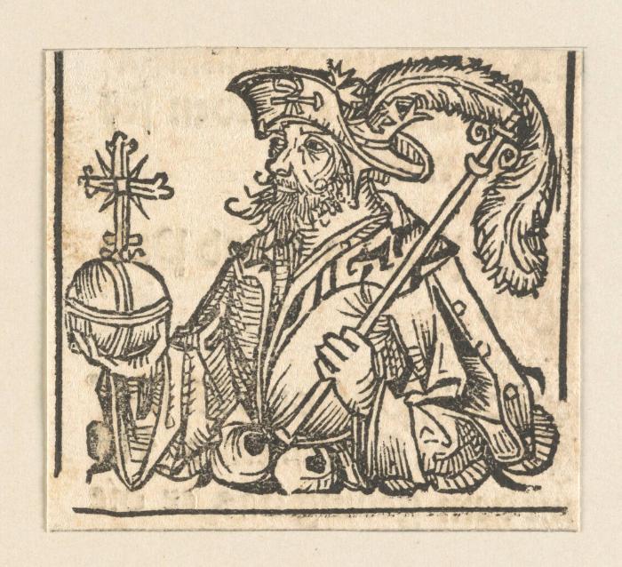 Schedelsche Weltchronik - Herrscherdarstellungen:Alexander (83v)