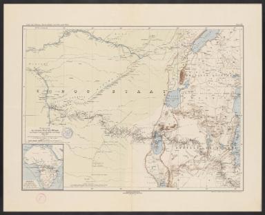 Reiseweg des Lieutnants Graf von Götzen von Pangani in Deutsch-Ostafrika zum Kongo (1893-94) Blatt 2