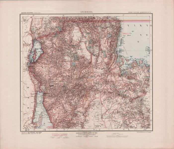 Grosser Deutscher Kolonialatlas No. 16.: Usumbura