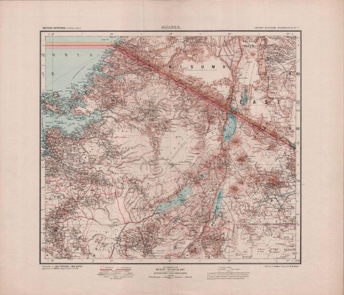 Grosser Deutscher Kolonialatlas No. 17.: Muansa