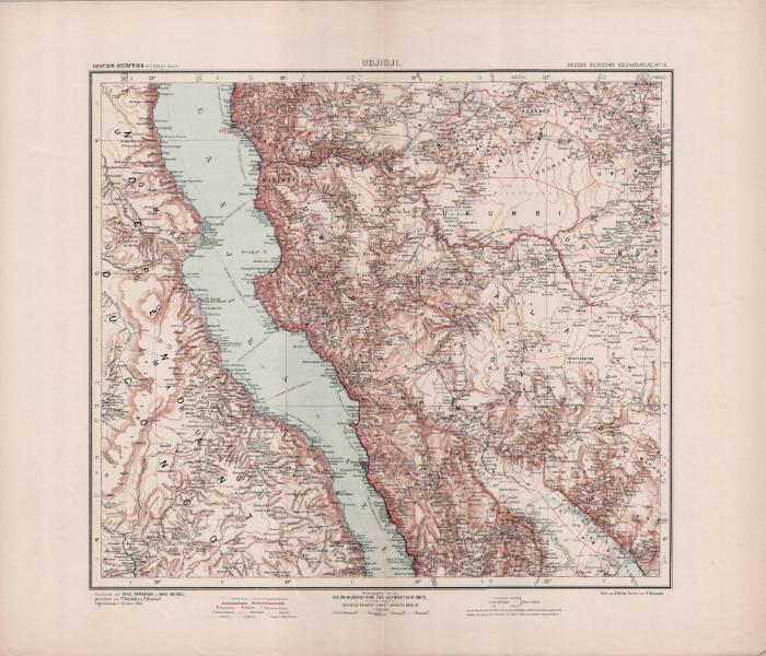 Grosser Deutscher Kolonialatlas No. 19.: Udjidji