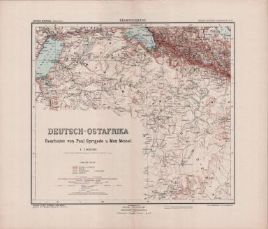 Grosser Deutscher Kolonialatlas No. 22.: Bismarckburg