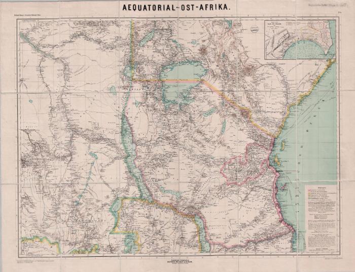 Deutscher Kolonial-Atlas: Aequatorial-Ost-Afrika