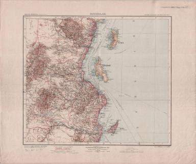 Grosser Deutscher Kolonialatlas No. 21.: Dareessalam Quer