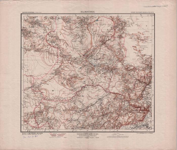 Grosser Deutscher Kolonialatlas No. 20.: Kilimatinde 2