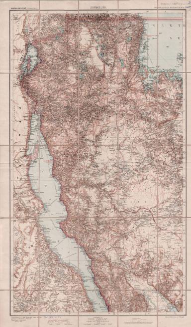 Grosser Deutscher Kolonialaltlas No. 16.: Usumbra hoch Deutsch-Ostafrika 1:1.000.000
