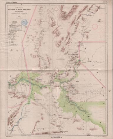 Reiseroute der Expeditionen des deutschen Kameruncomités (1893-94) (Blatt 1)