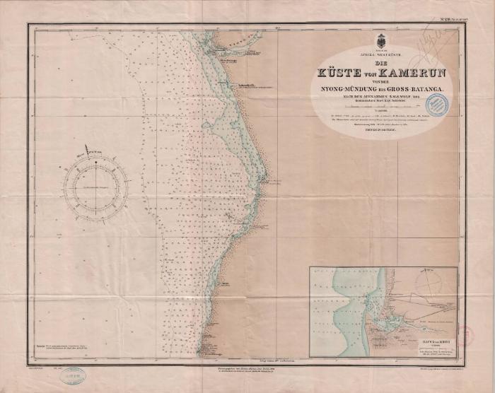 Die Küste von Kamerun von der Nyong-Mündung bis Groß-Batanga (1898)