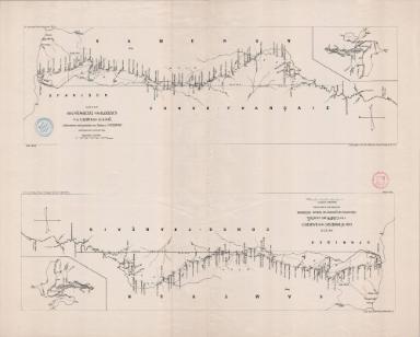 Skizze der Südgrenze von Kamerun von Campo bis zum Dja (Okt. 1901-Feb. 1902)